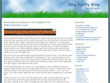 Tablet Screenshot of dogagilityblog.com